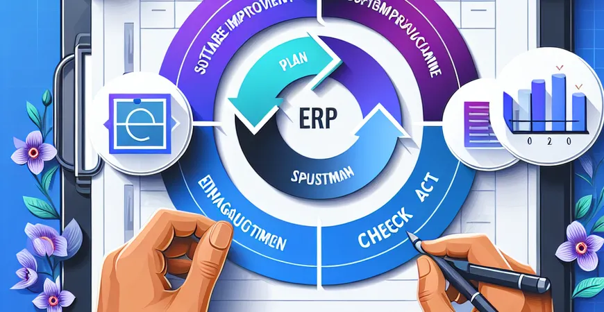 持续改进软件 vs ERP 质量管理：PDCA 循环的 2 种落地方式